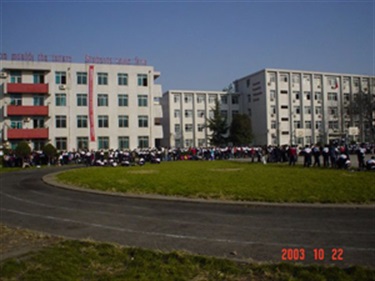 Exterior view of apartment buildings