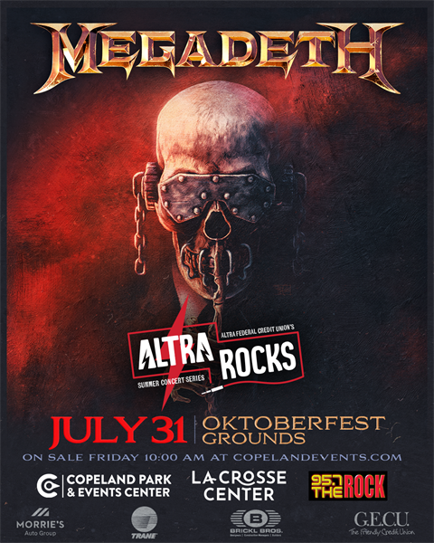 Megadeth | City of La Crosse, WI