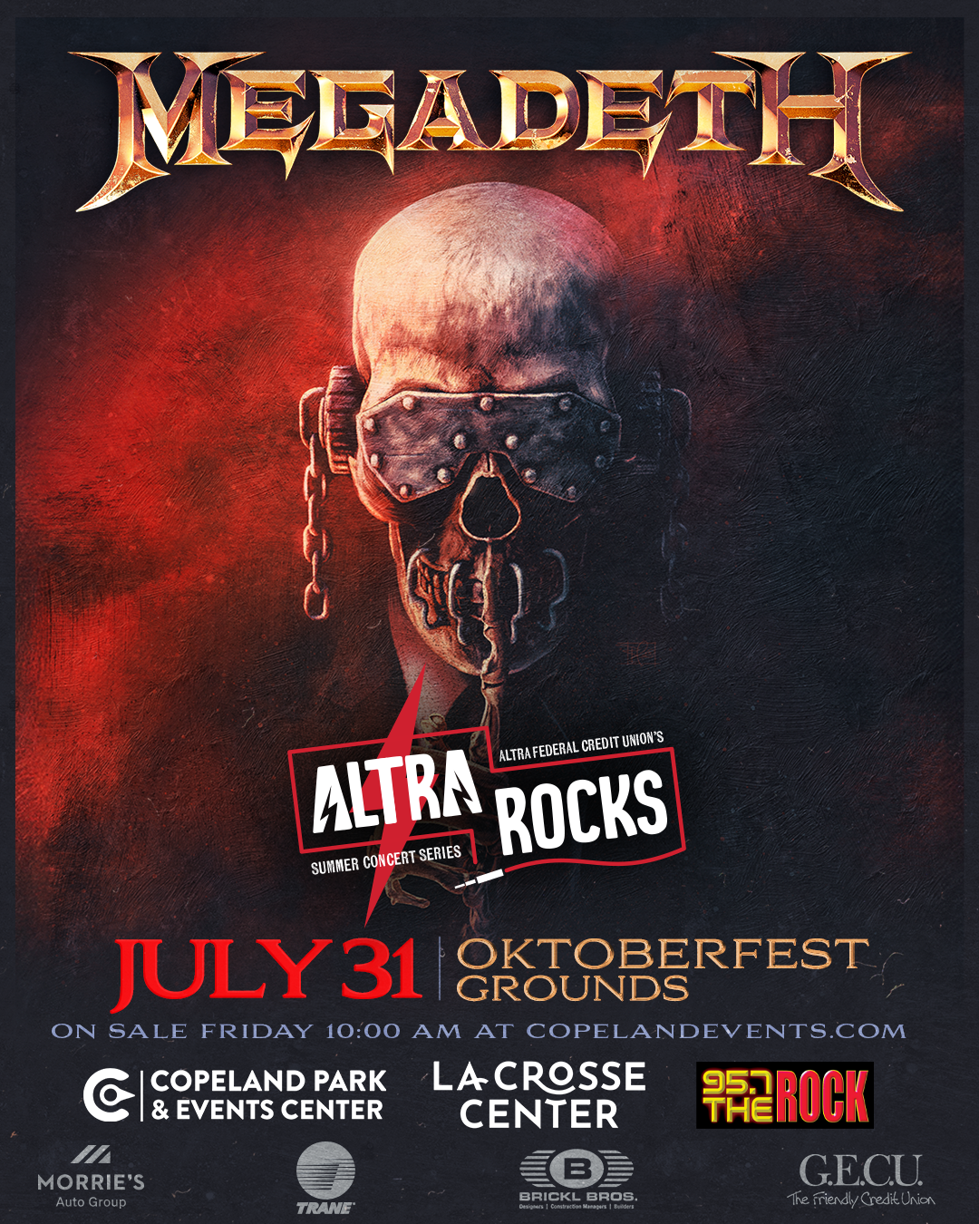 Megadeth | City of La Crosse, WI