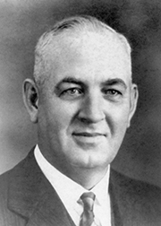 Black and white photo of a man from 1939