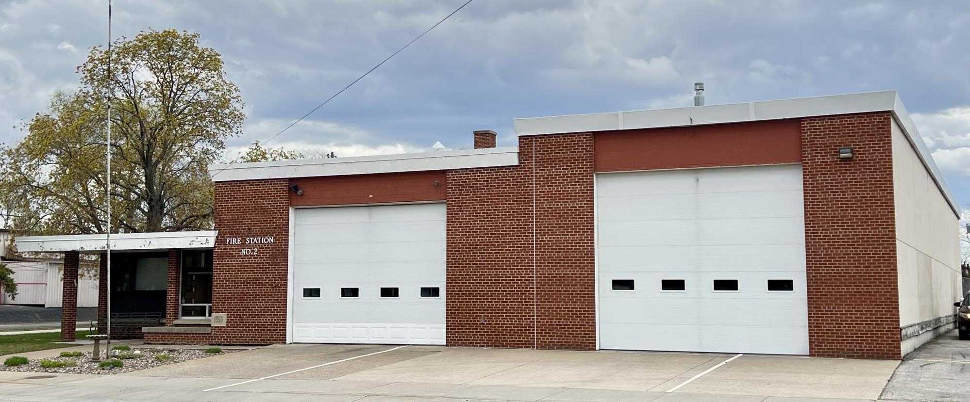 Exterior street view of Fire Station 10